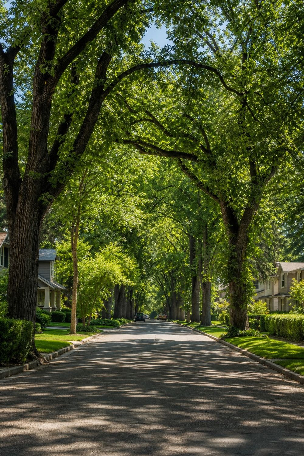 Professional tree care crew working in Edmonton